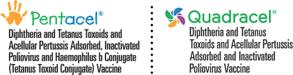 Pentacel® & Quadracel® provides immunization against DTaP, IPV & Hib for your pediatric patients. Learn about their continuity of antigen, immunization schedule & combination vaccines. Please read Important Safety Information and Prescribing Information.